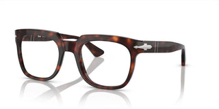 Persol PO 3325V unisex Havana Geometric Eyeglasses