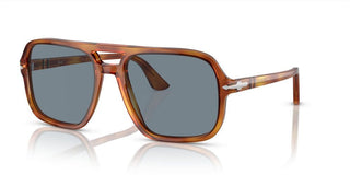 Persol PO 3328S men Brown Pilot Sunglasses