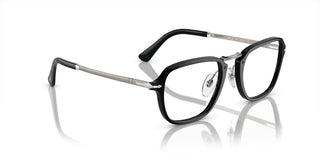 Persol PO 3331V unisex Black Geometric Eyeglasses