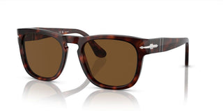 Persol PO 3333S unisex Havana Squared Sunglasses