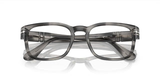 Persol PO 3334V unisex Grey Squared Eyeglasses