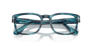 Persol PO 3334V unisex Blue Squared Eyeglasses