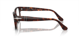 Persol PO 3334V unisex Havana Squared Eyeglasses