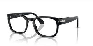 Persol PO 3334V unisex Black Squared Eyeglasses