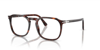 Persol PO 3337V unisex Havana Geometric Eyeglasses