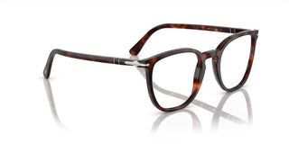 Persol PO 3338V unisex Havana Geometric Eyeglasses