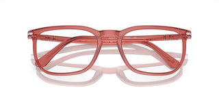 Persol PO 3339V unisex Red Squared Eyeglasses