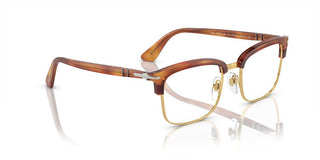 Persol PO 3340V unisex Brown Geometric Eyeglasses