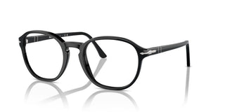 Persol PO 3343V unisex Black Geometric Eyeglasses