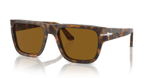 Persol PO 3348S unisex Havana Squared Sunglasses