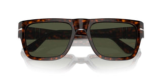 Persol PO 3348S unisex Havana Squared Sunglasses