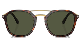 Persol PO 3352S unisex Havana Pilot Sunglasses