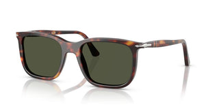 Persol PO 3357S unisex Havana Squared Sunglasses