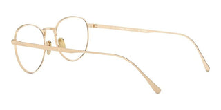 Persol PO 5002VT men Gold Round Eyeglasses