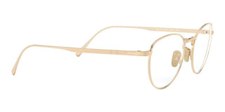 Persol PO 5002VT men Gold Round Eyeglasses