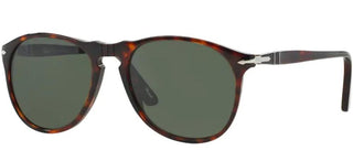 Persol PO 9649S unisex Havana Pilot Sunglasses