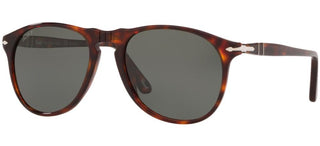 Persol PO 9649S unisex Havana Pilot Sunglasses