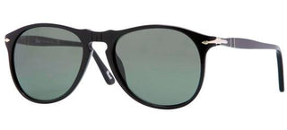 Persol PO 9649S unisex Black Pilot Sunglasses