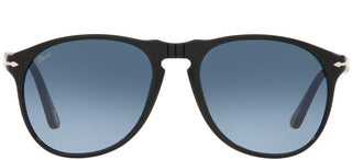 Persol PO 9649S unisex Black Pilot Sunglasses