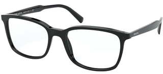 Prada PRADA CONCEPTUAL PR 13XV men Black Geometric Eyeglasses