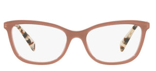 Prada PRADA PR 02YV women Brown Cat Eye Eyeglasses