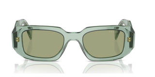 Prada PRADA PR 17WS women Green Geometric Sunglasses