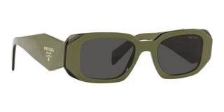 Prada PRADA PR 17WS women Green Geometric Sunglasses