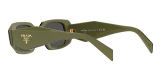 Prada PRADA PR 17WS women Green Geometric Sunglasses