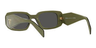 Prada PRADA PR 17WS women Green Geometric Sunglasses