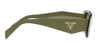 Prada PRADA PR 17WS women Green Geometric Sunglasses