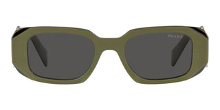 Prada PRADA PR 17WS women Green Geometric Sunglasses