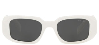 Prada PRADA PR 17WS women White Geometric Sunglasses