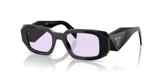 Prada PRADA PR 17WS women Black Geometric Sunglasses