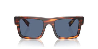 Prada PRADA PR 19WS men Havana Geometric Sunglasses