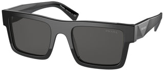 Prada PRADA PR 19WS men Black Geometric Sunglasses