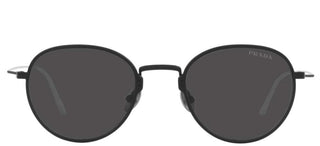 Prada PRADA PR 53WS men Black Round Sunglasses