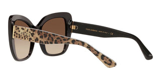 Dolce & Gabbana PRINTED DG 4348 women Brown Butterfly Sunglasses