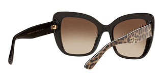 Dolce & Gabbana PRINTED DG 4348 women Brown Butterfly Sunglasses