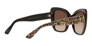 Dolce & Gabbana PRINTED DG 4348 women Brown Butterfly Sunglasses