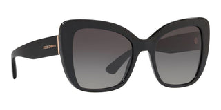 Dolce & Gabbana PRINTED DG 4348 women Black Butterfly Sunglasses