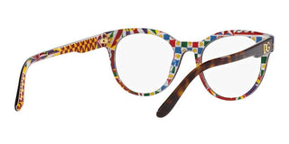 Dolce & Gabbana PRINT FAMILY DG 3334 women Havana Cat Eye Eyeglasses