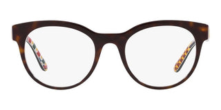 Dolce & Gabbana PRINT FAMILY DG 3334 women Havana Cat Eye Eyeglasses