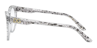 Dolce & Gabbana PRINT FAMILY DG 3334 women Transparent Cat Eye Eyeglasses