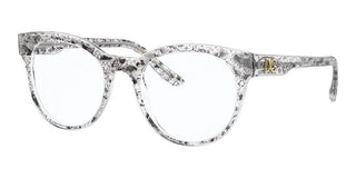 Dolce & Gabbana PRINT FAMILY DG 3334 women Transparent Cat Eye Eyeglasses