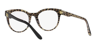 Dolce & Gabbana PRINT FAMILY DG 3334 women Black Cat Eye Eyeglasses