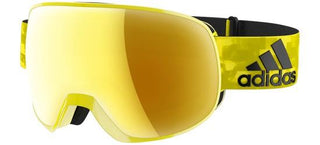 Adidas PROGRESSOR S AD82 unisex Yellow Sports Goggle