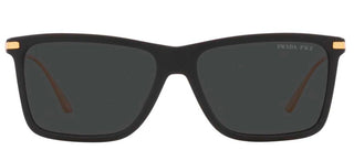 Prada PR 01ZS men Black Geometric Sunglasses