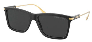 Prada PR 01ZS men Black Geometric Sunglasses