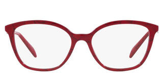 Prada PR 02ZV women Red Cat Eye Eyeglasses