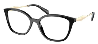 Prada PR 02ZV women Black Cat Eye Eyeglasses